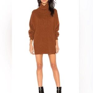 FREE PEOPLE Softly Structured Tunic Sweater | Oversized Cozy Knit Granola Girl